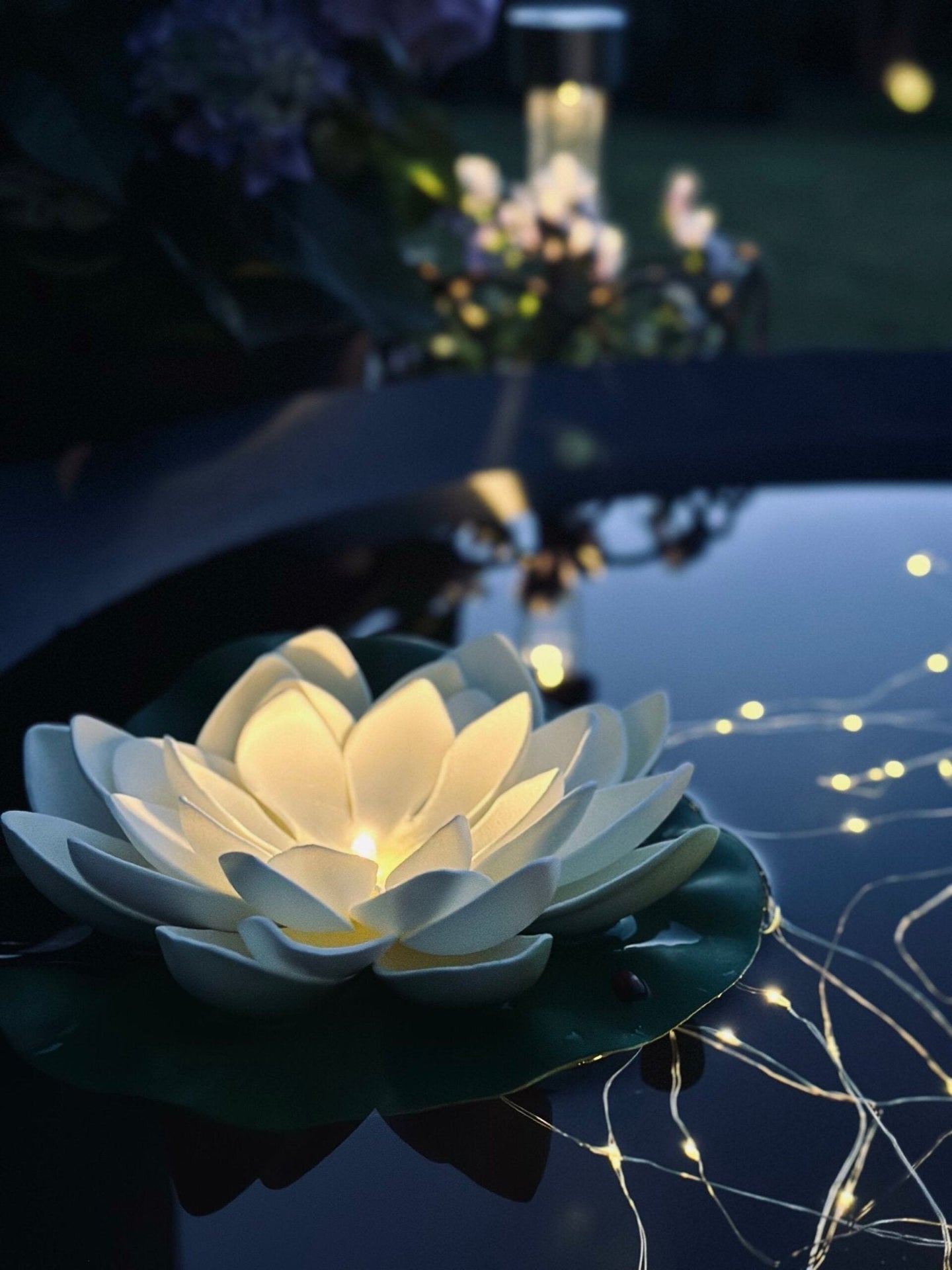 Solcelle LOTUS – 1 stk - VIAMAJA.DK