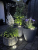 Solcells-spotlights stenlook - 4 st