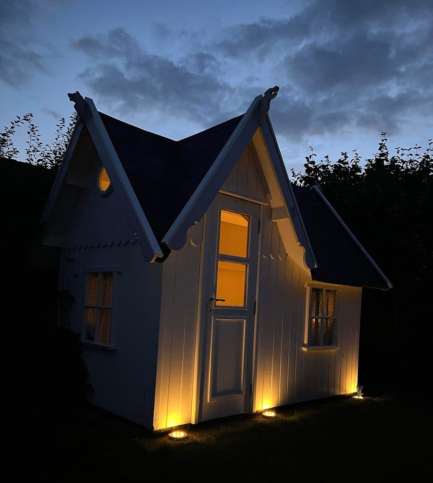 Solcelle spots tilbud - 4 stk - VIAMAJA.DK