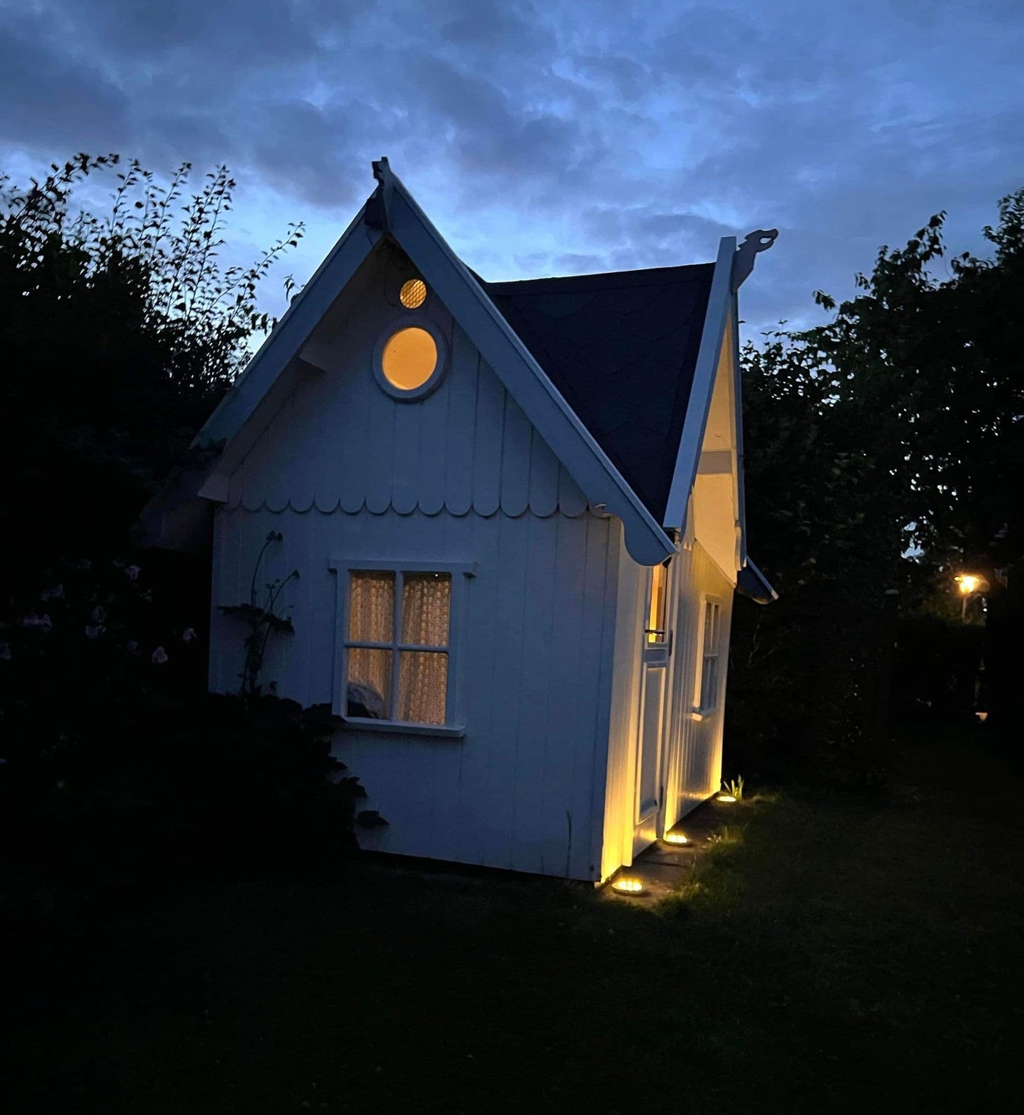 Solcelle spots tilbud - 4 stk - VIAMAJA.DK