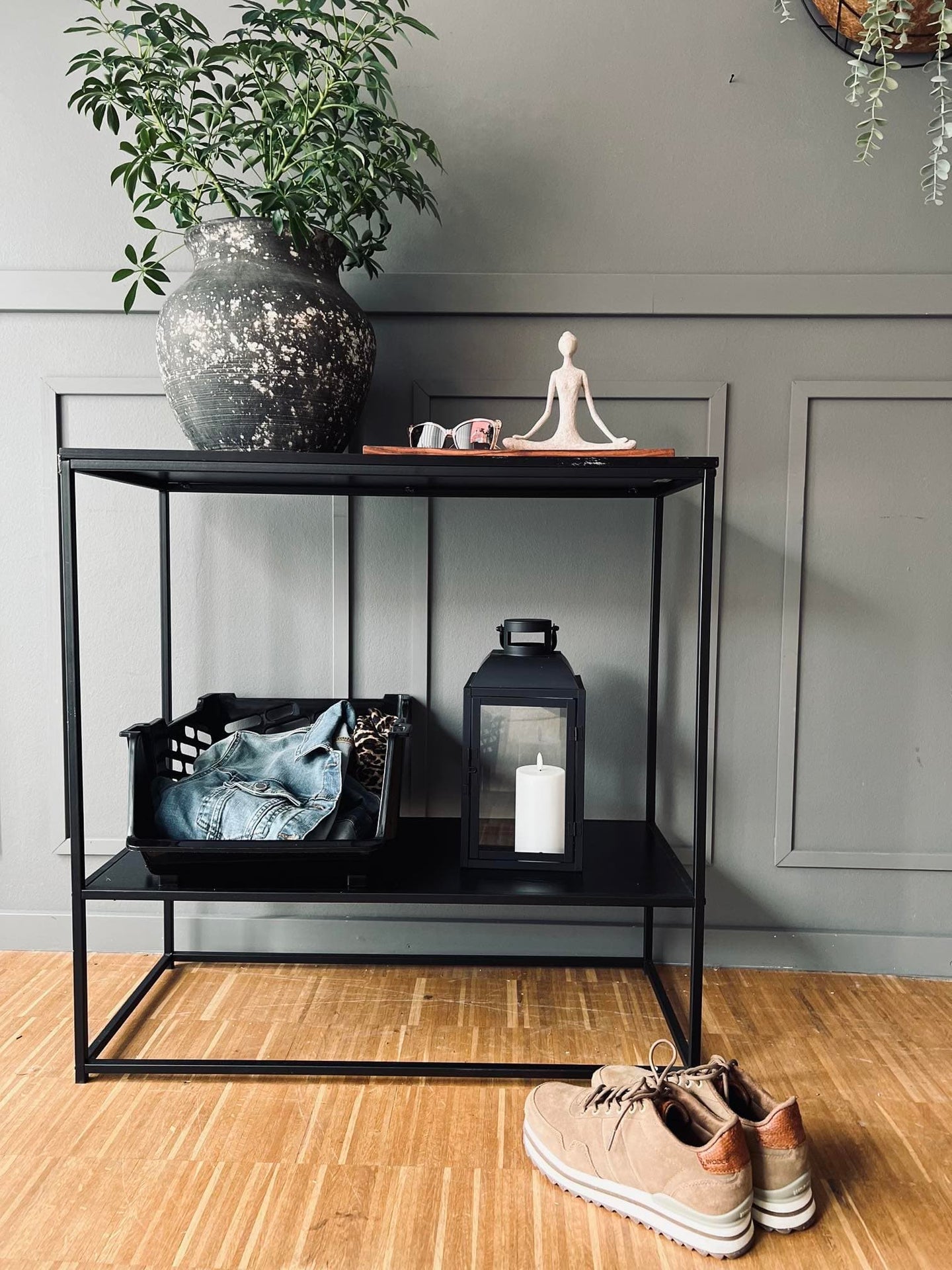 Stabelbar organizer - Sort - VIAMAJA.DK