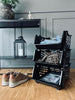 Stapelbar organizer - Svart