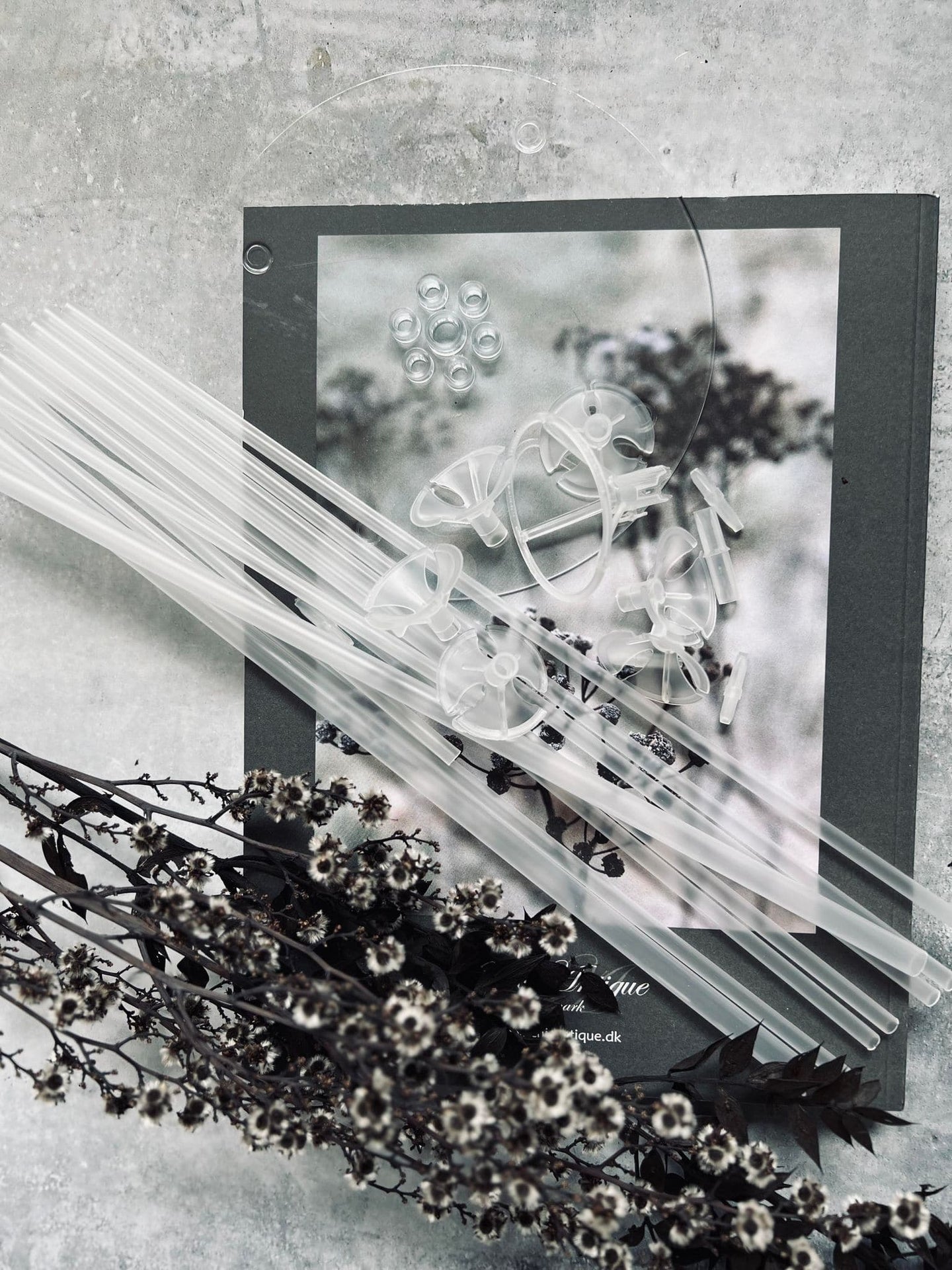 Stænger til balloner - 7 stk - VIAMAJA.DK