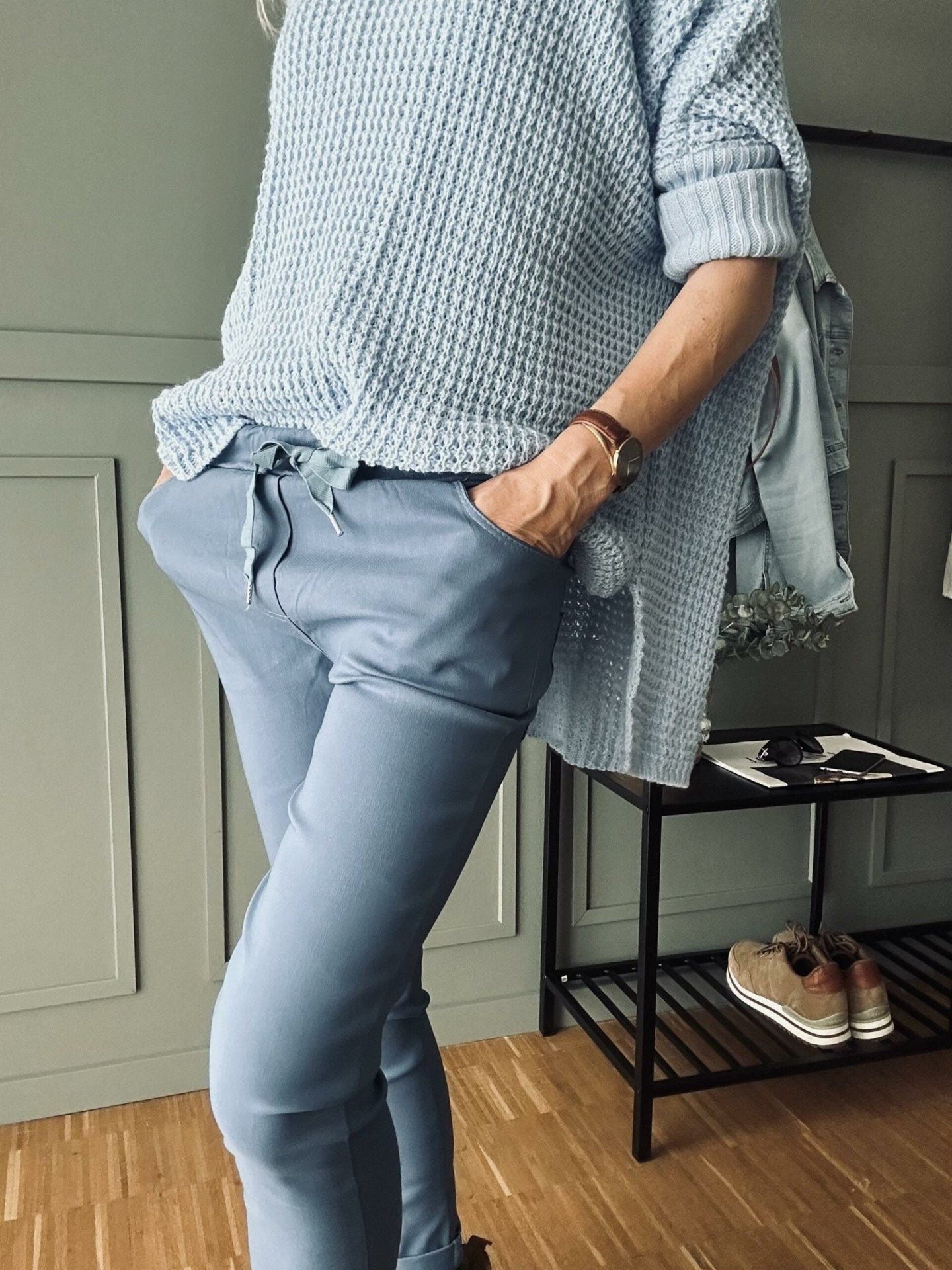 Strik MILLE blue – Onesize - VIAMAJA.DK
