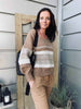 Stickad Oversize Alma Camel