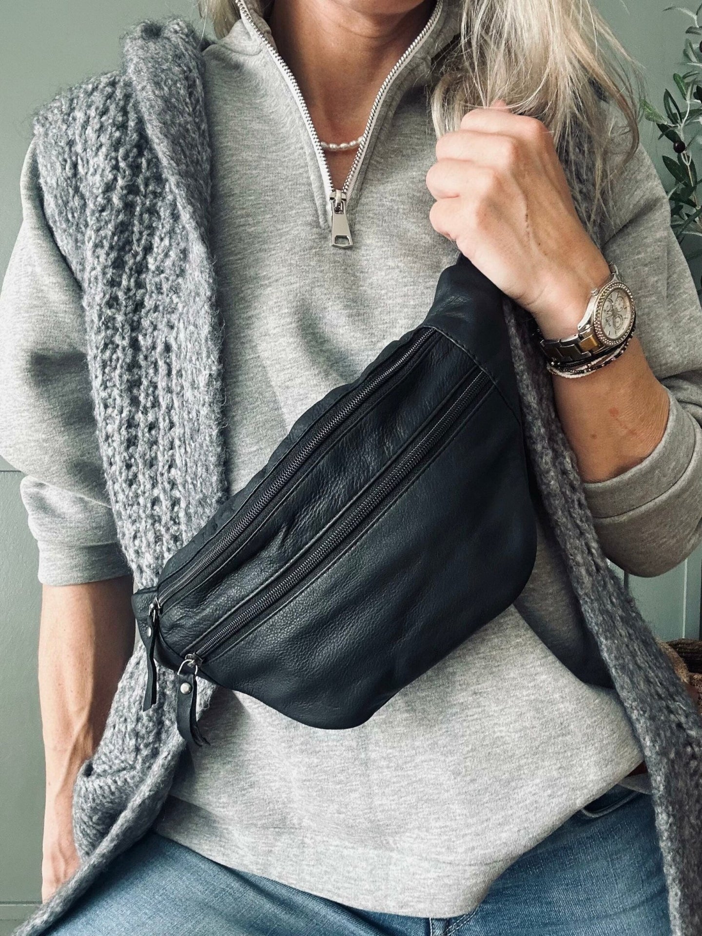 Strikket vest – Mohair mix - VIAMAJA.DK