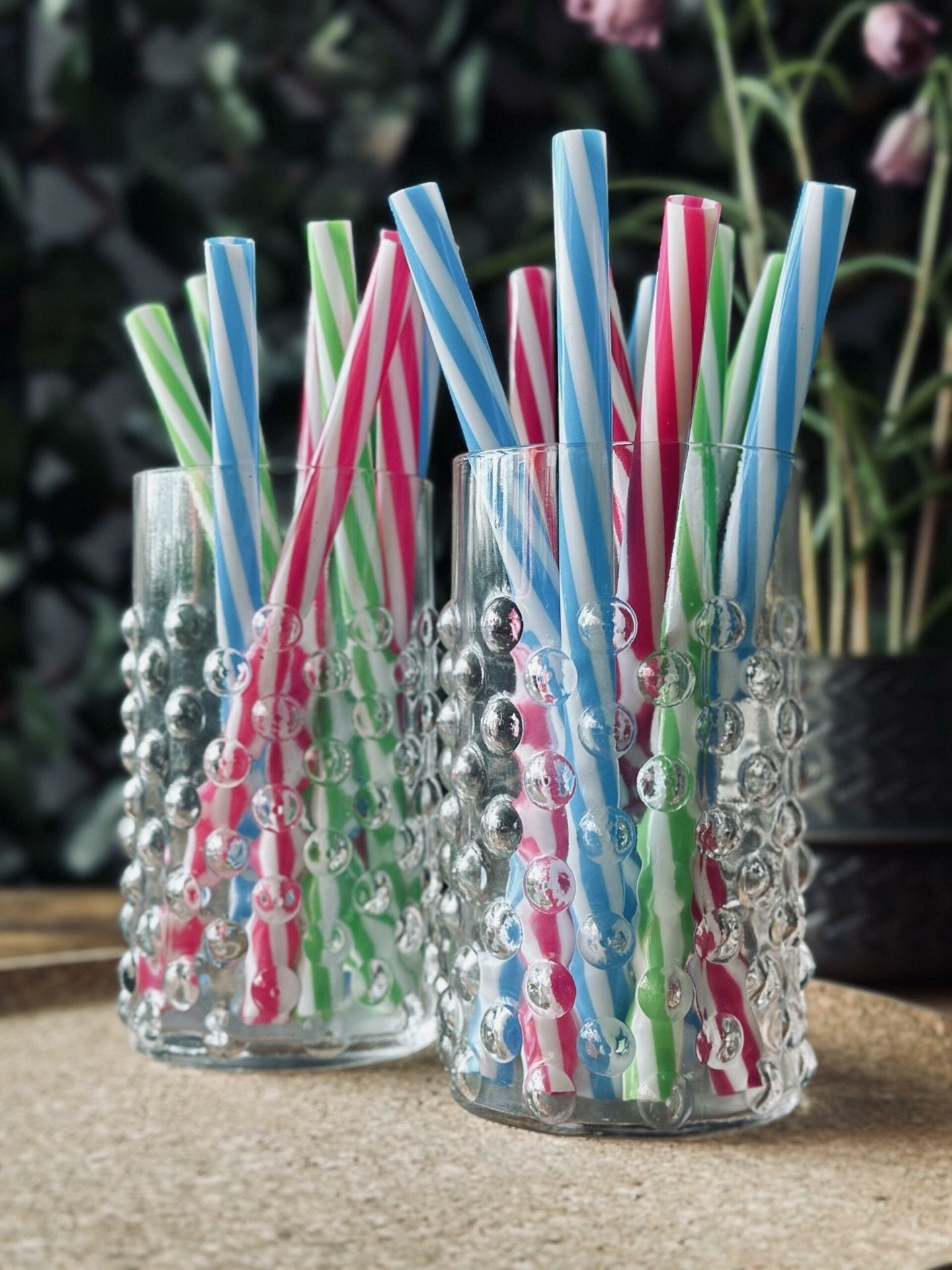 Sugerør COLOR 18 stk - Tåler opvaskemaskine - VIAMAJA.DK