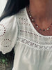 Summer Blus vit