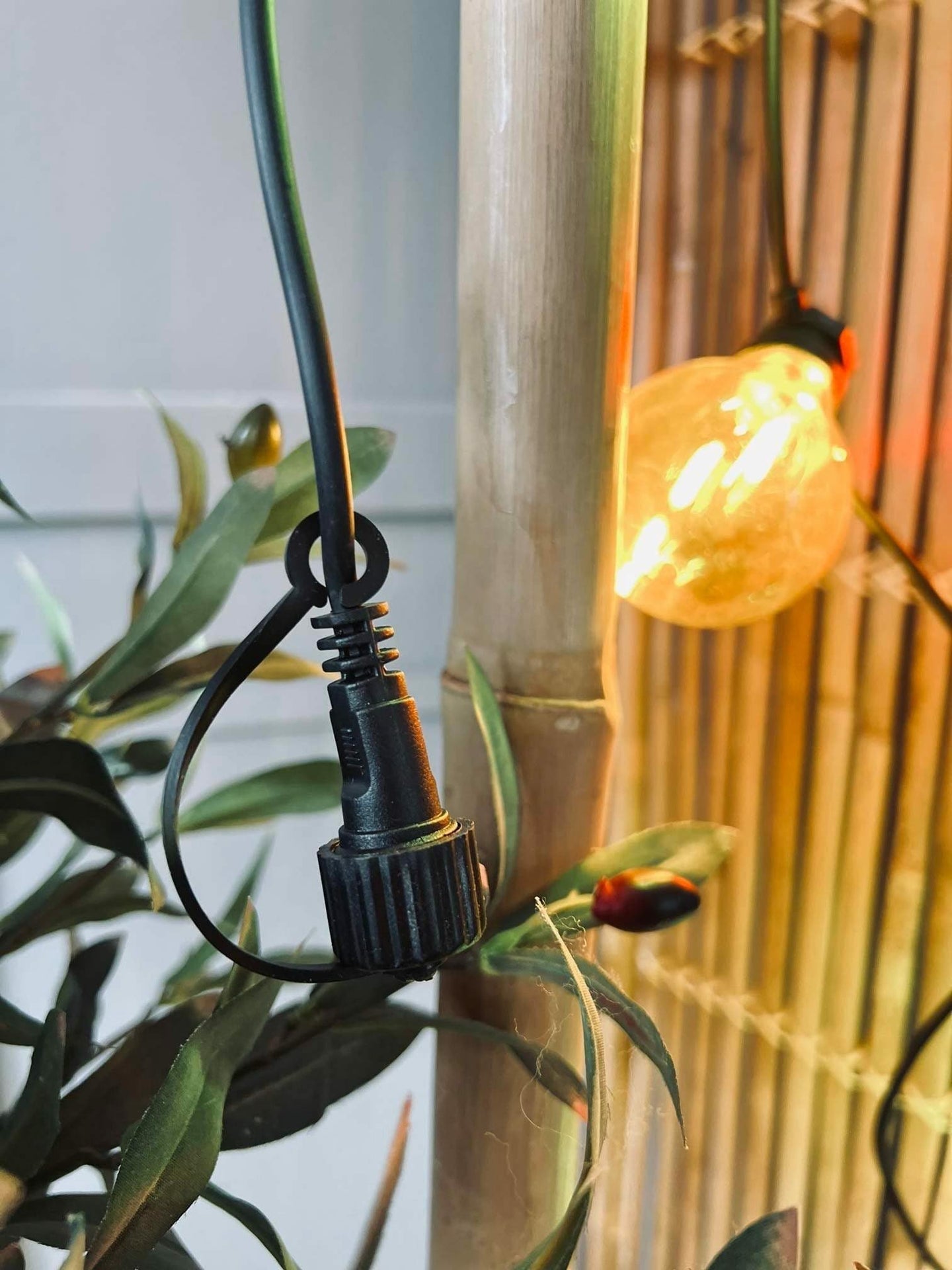 Supplement lyskæde med 10 ekstra led lys - Farvet - VIAMAJA.DK