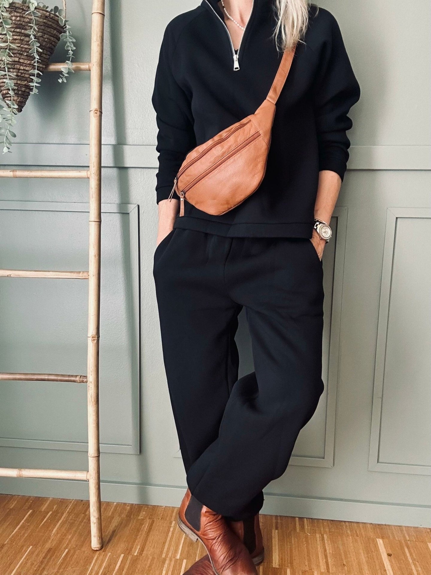 Sweatpants Black - VIAMAJA.DK