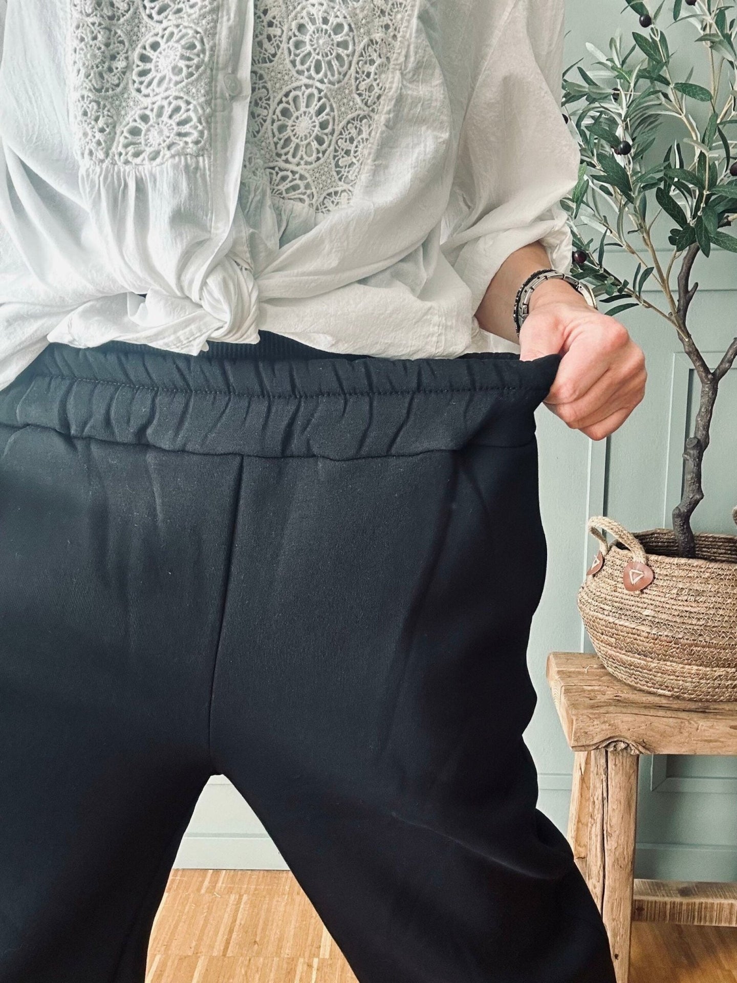 Sweatpants Black - VIAMAJA.DK