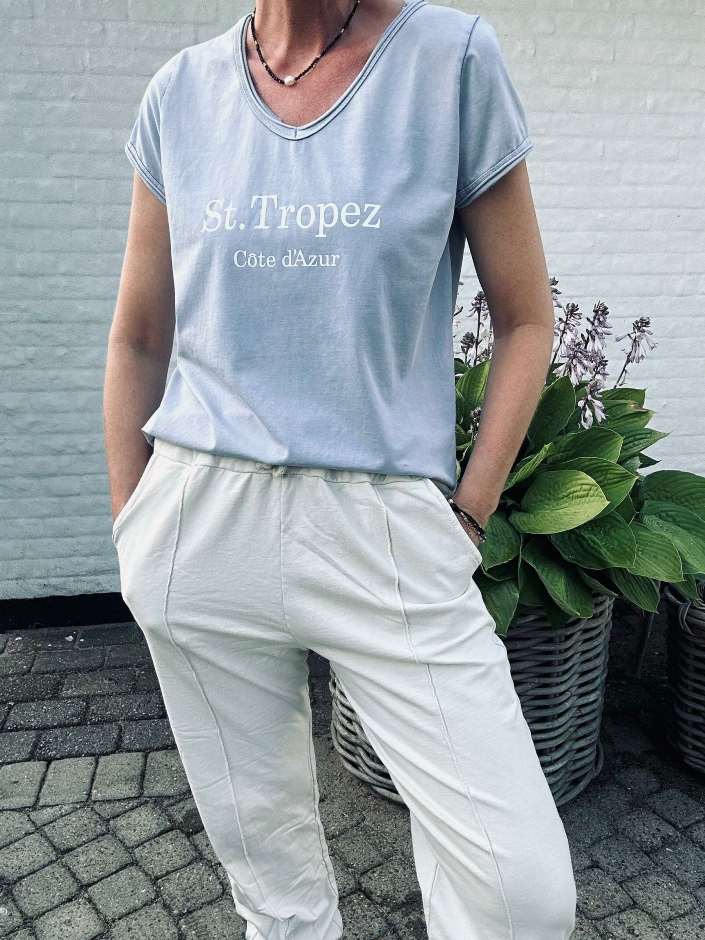 Sweatpants Mary Beige - VIAMAJA.DK