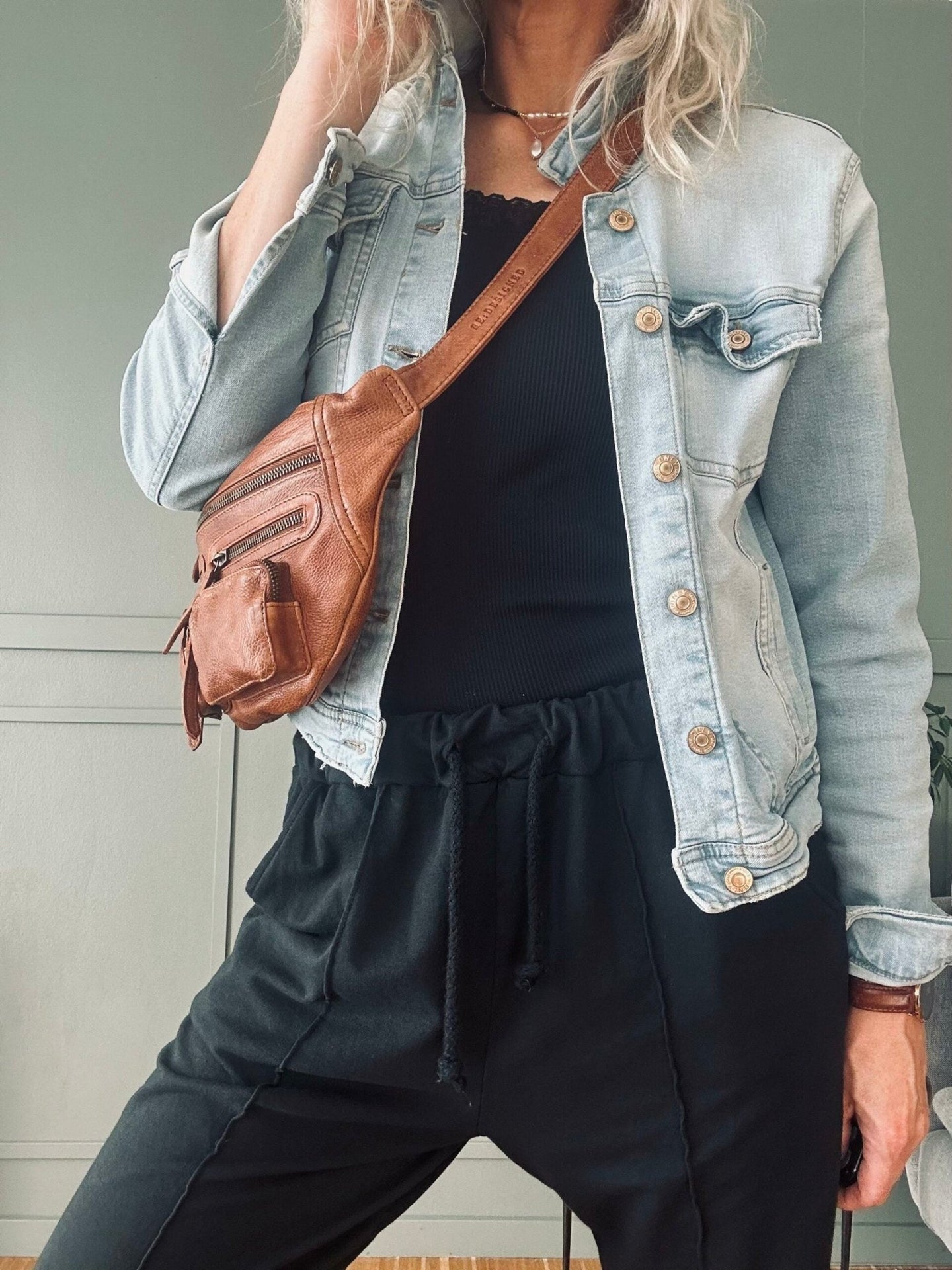 Sweatpants Mary Black - VIAMAJA.DK