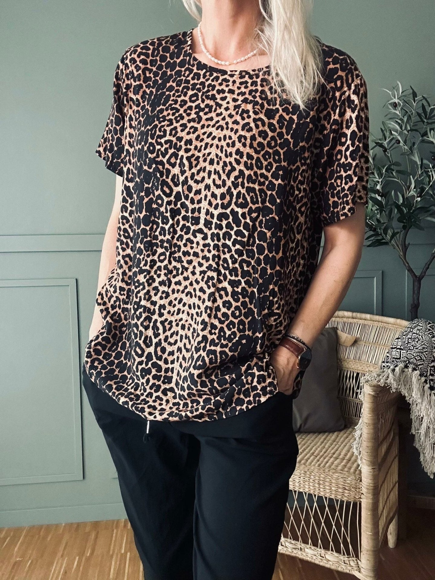 T - shirt Leopard - VIAMAJA.DK