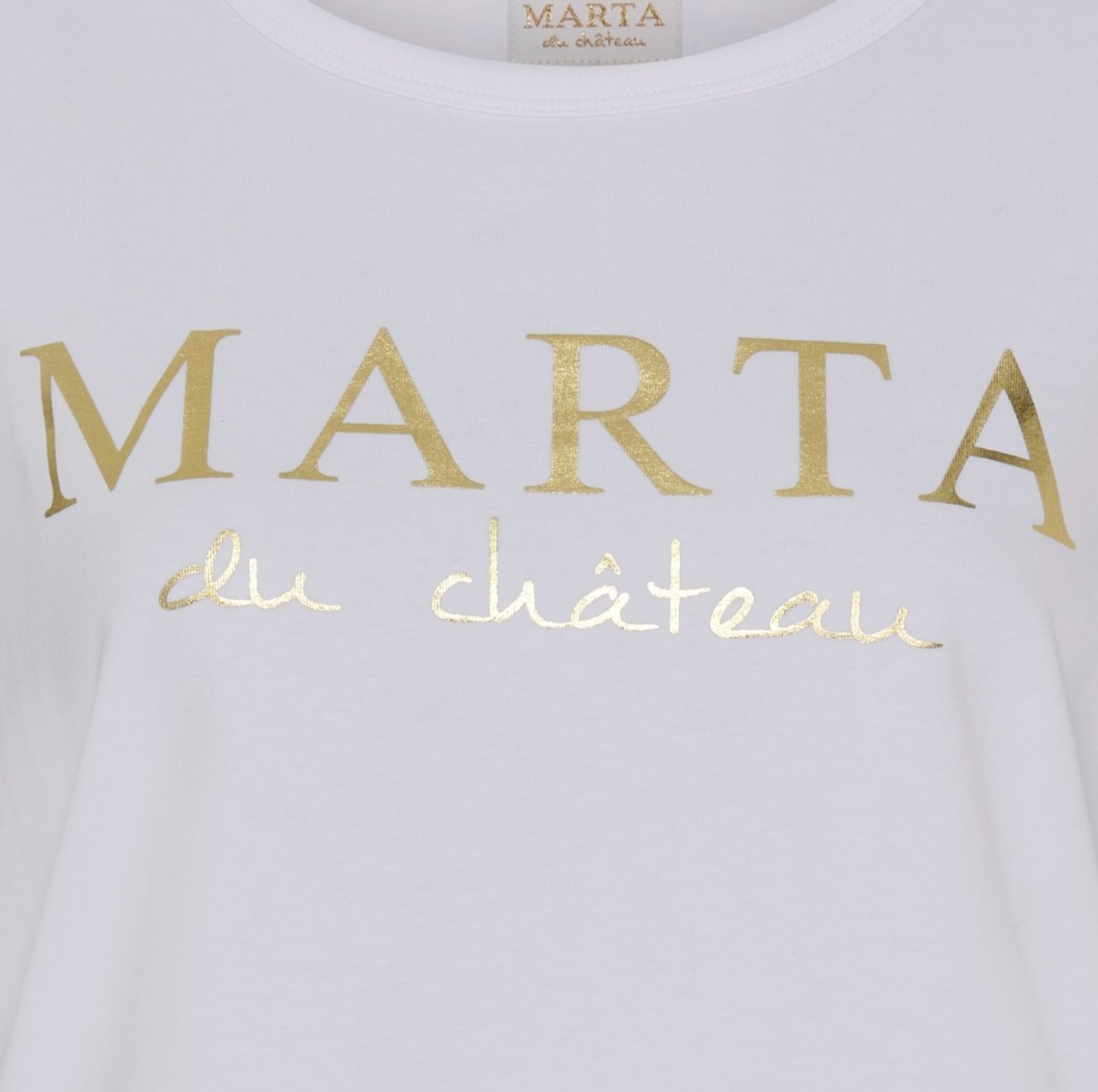 T - shirt Marta White - VIAMAJA.DK