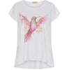 T-shirt pink bird