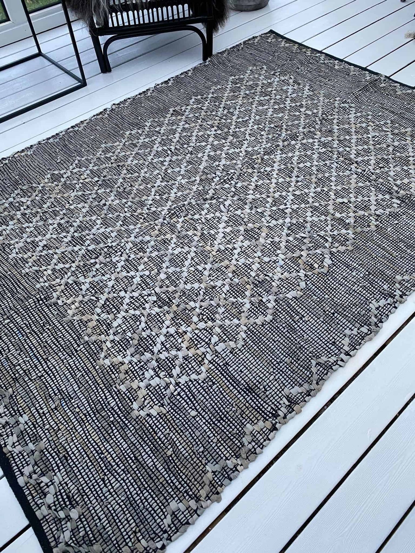 Tæppe i skind - 140x200cm - VIAMAJA.DK