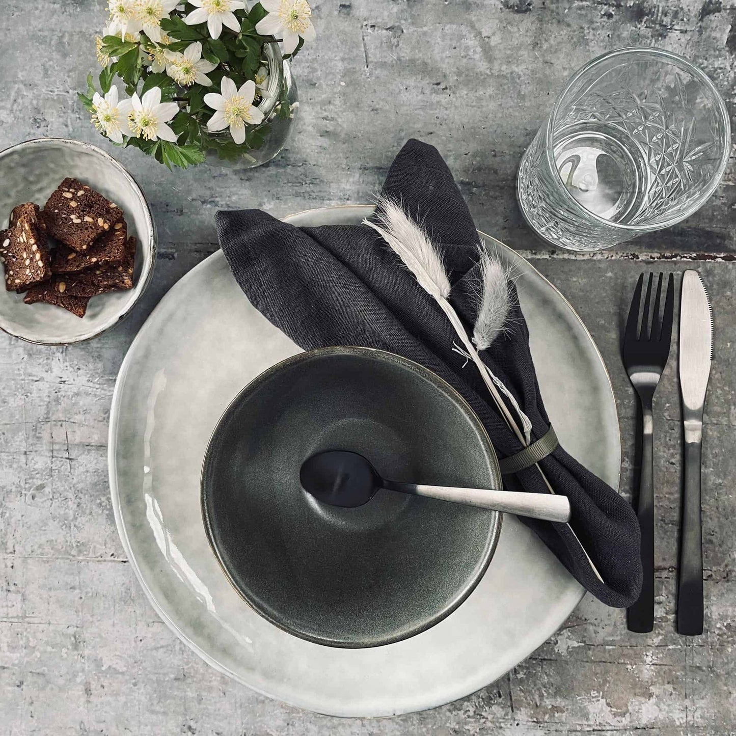 Tallerken Ø29 – Stentøj – Stone - VIAMAJA.DK