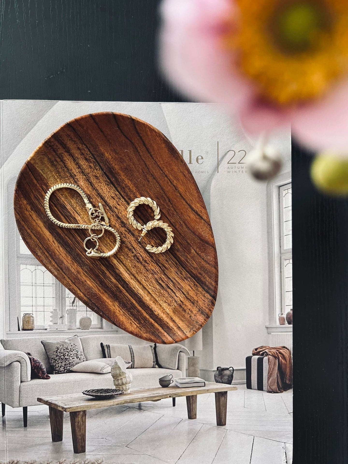 Tallerken - organisk akacia træ - VIAMAJA.DK