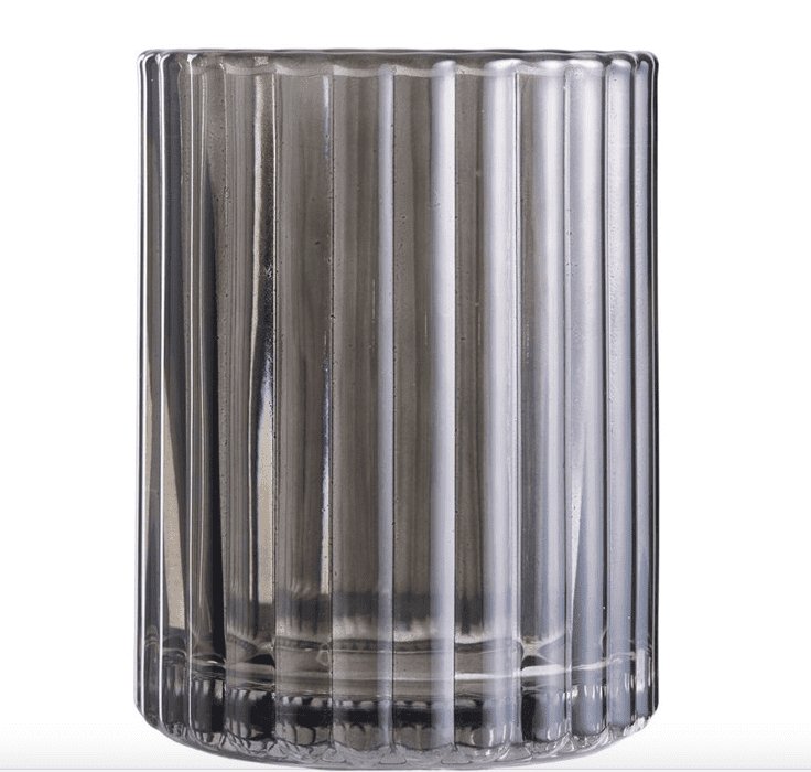 Tandkrus Røgfarvet glas - VIAMAJA.DK