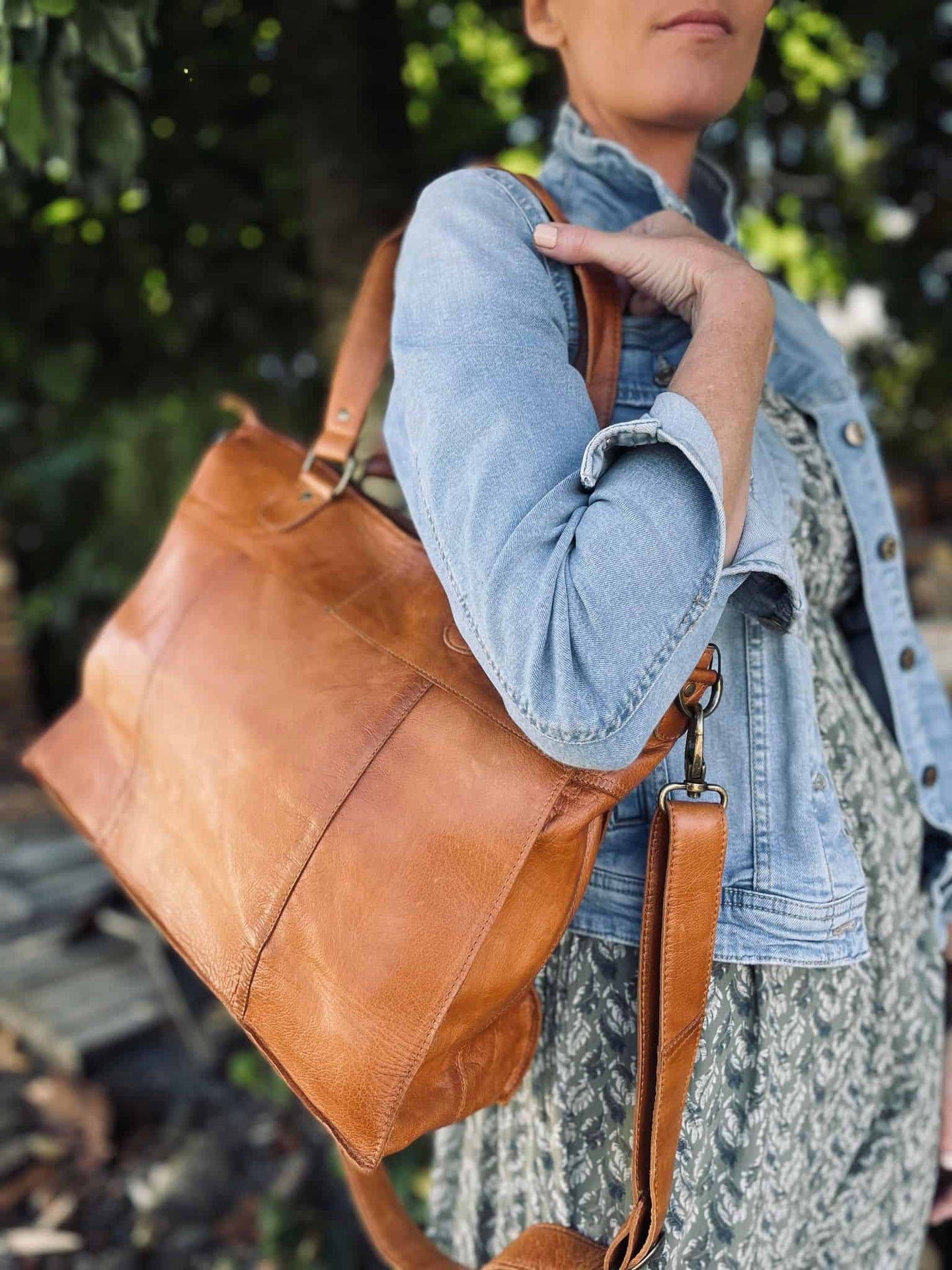 Taske MARY – Cognac - VIAMAJA.DK