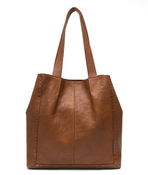 Taske Raw Vintage cognac - VIAMAJA.DK