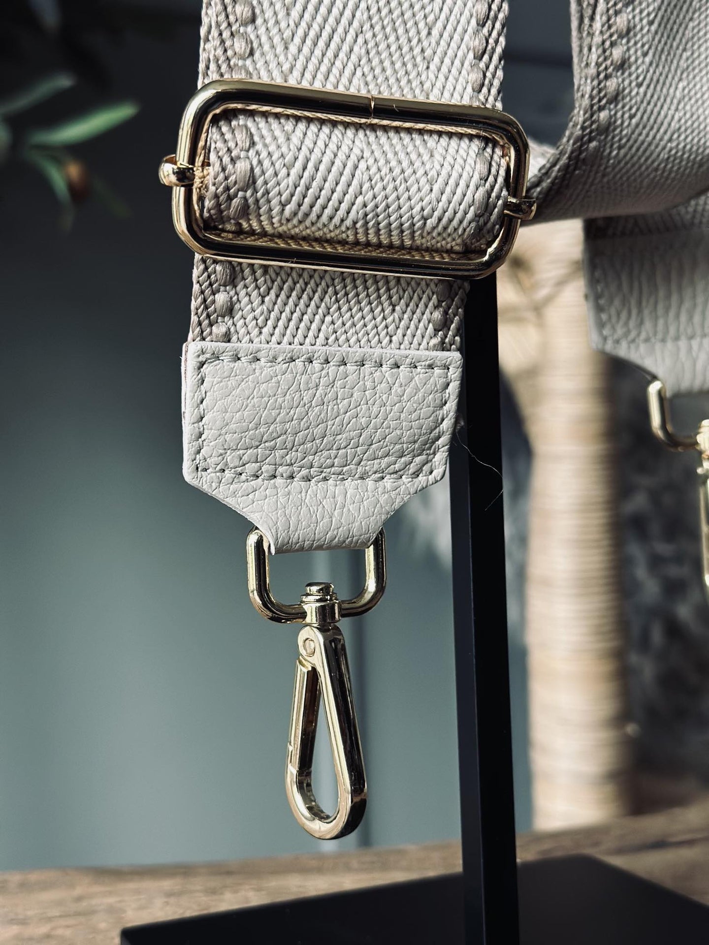 Taskerem Beige m. Guld - VIAMAJA.DK