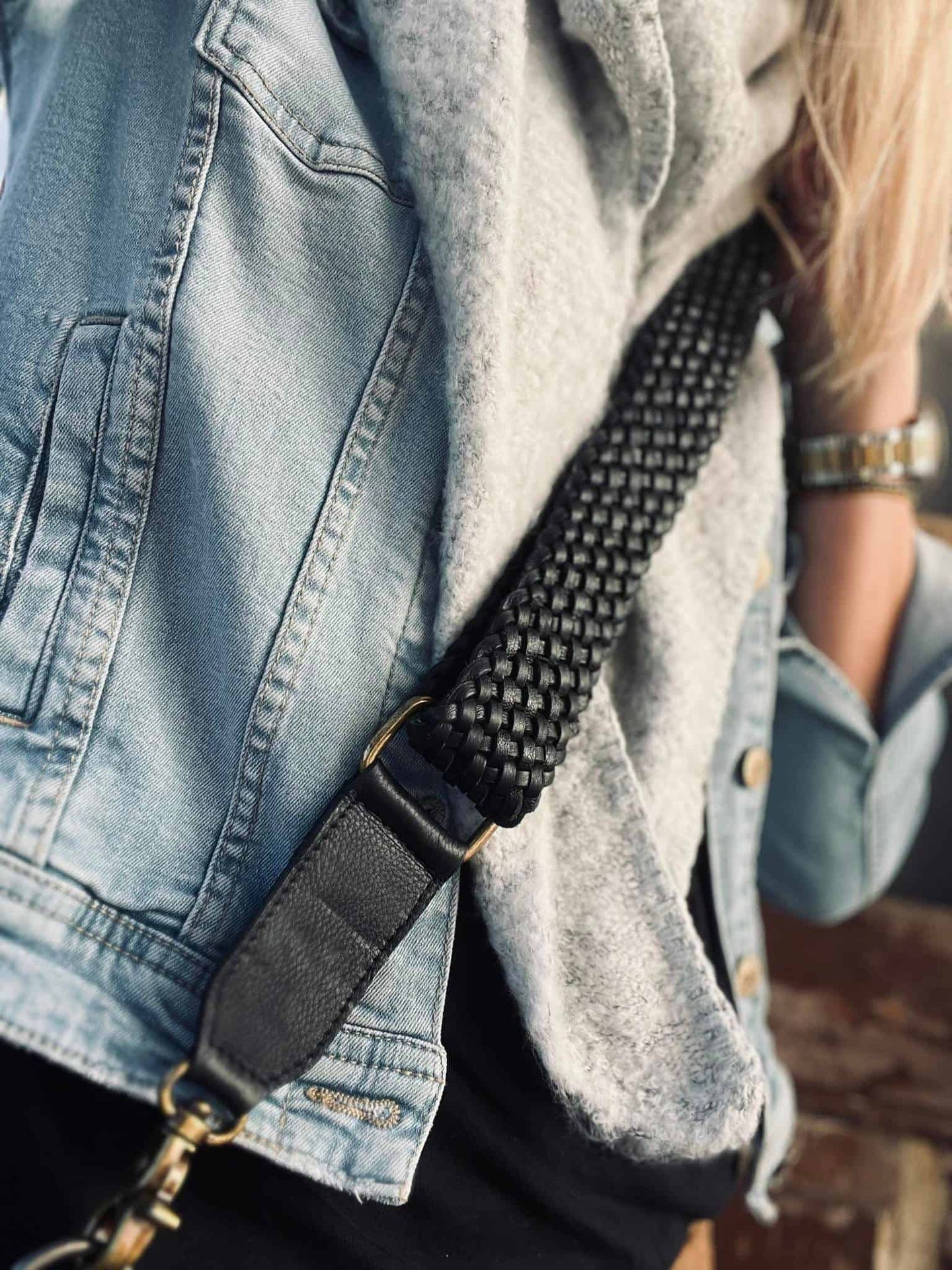 Taskerem - Flettet Sort - VIAMAJA.DK