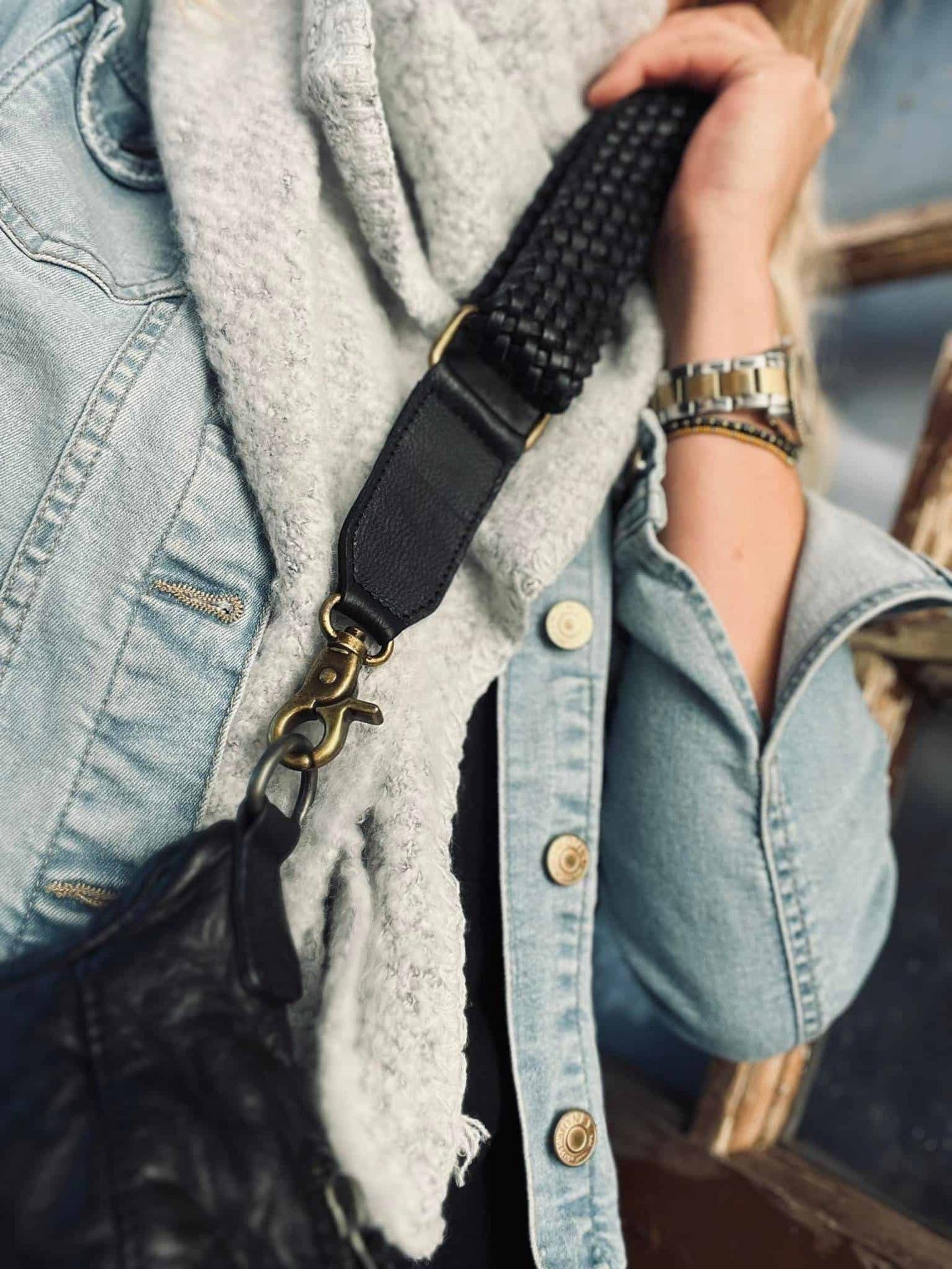 Taskerem - Flettet Sort - VIAMAJA.DK