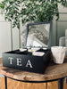 Teabox med 9 fack – Black