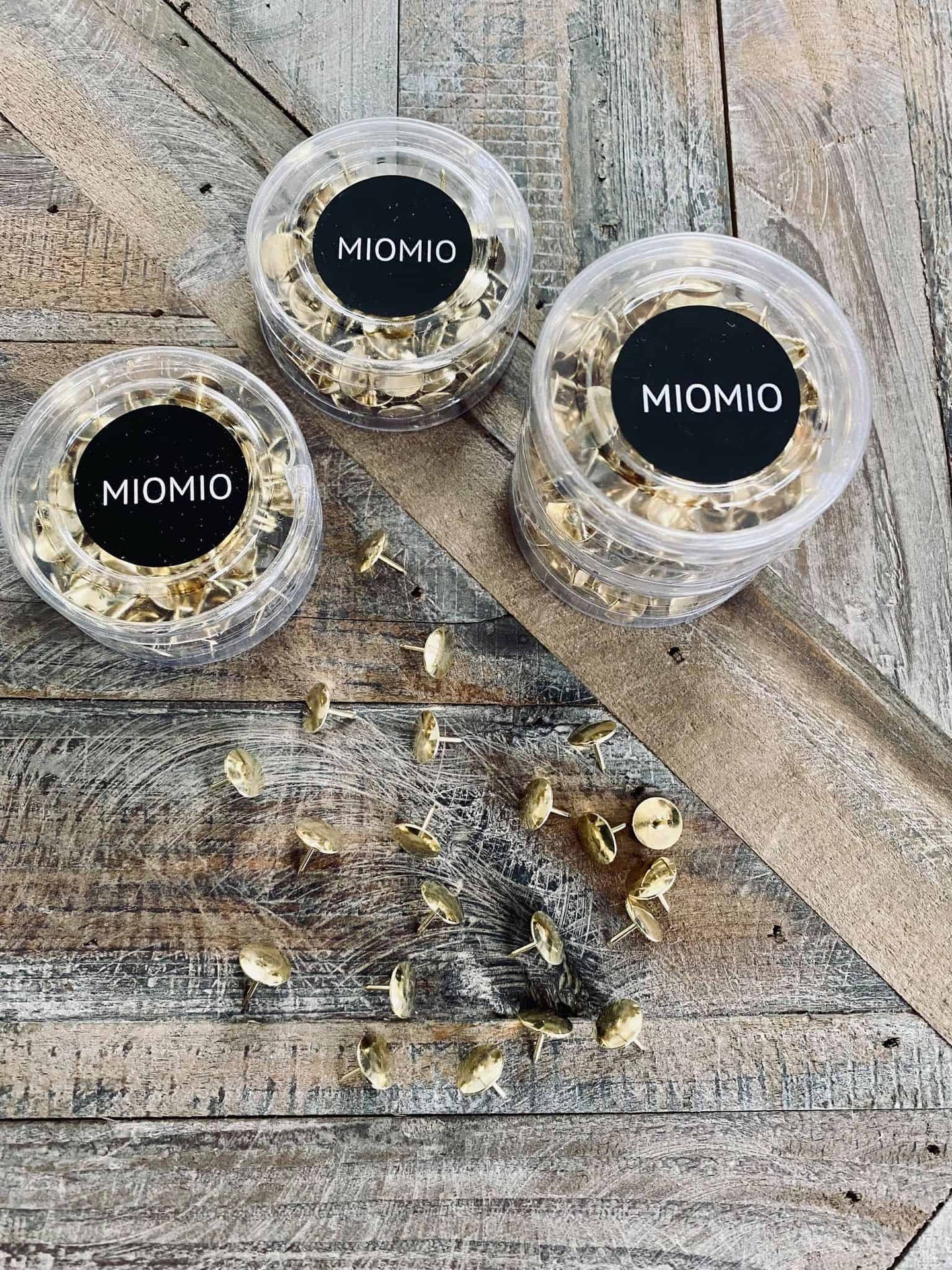 Tegnestifte RETRO - 100stk, guld - VIAMAJA.DK