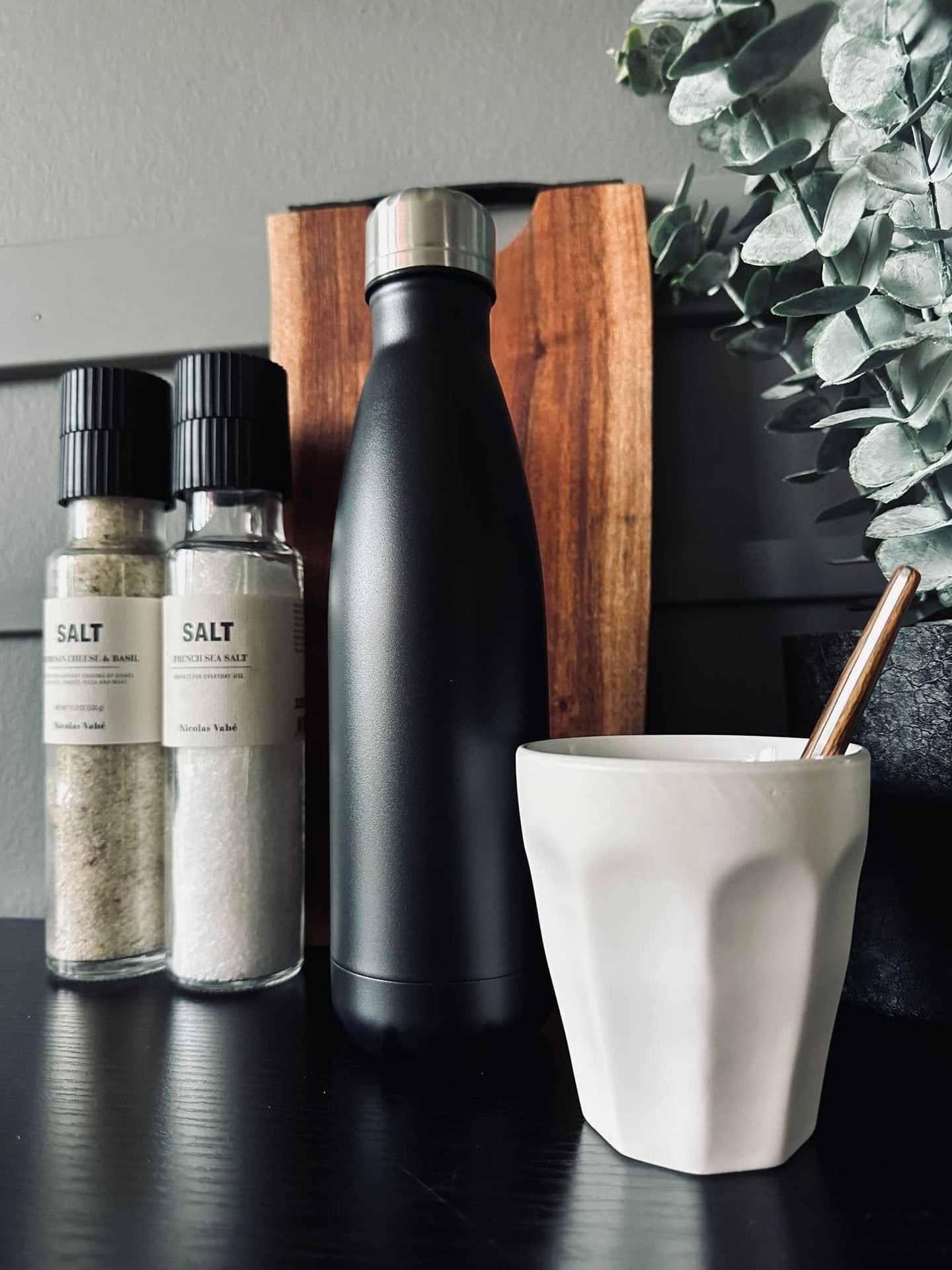 Termoflaske 500ml - Black - VIAMAJA.DK