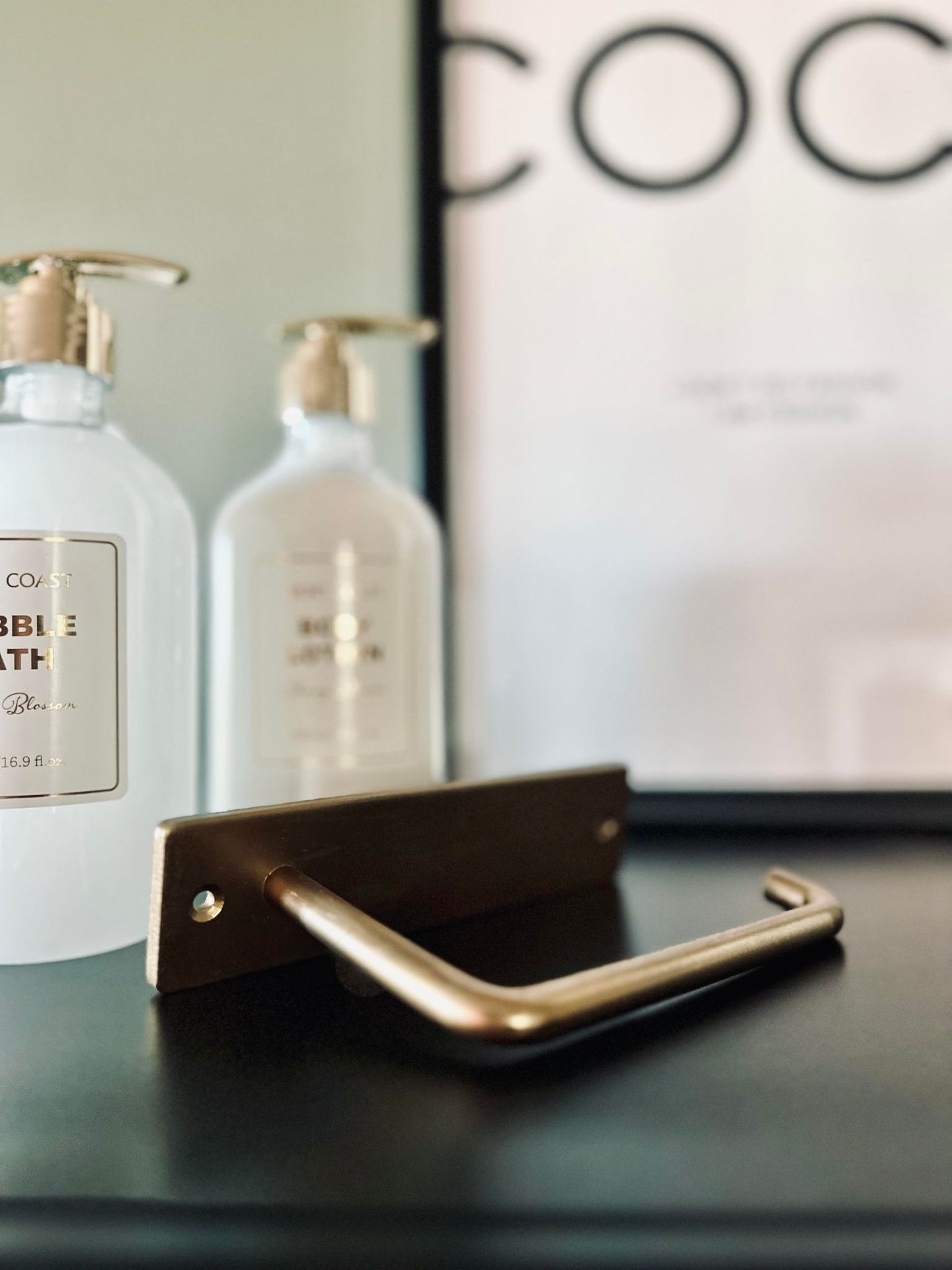 Toiletrulleholder Gold - VIAMAJA.DK