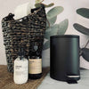 Toalettkorg med softclose-lock - Svart 3 liter
