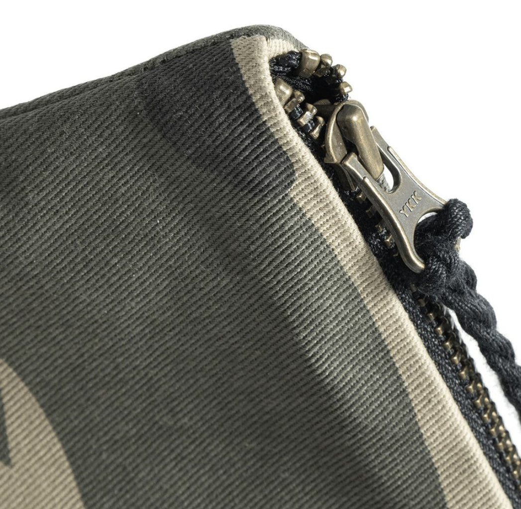 Toilettaske / clutch - Army canvas - VIAMAJA.DK