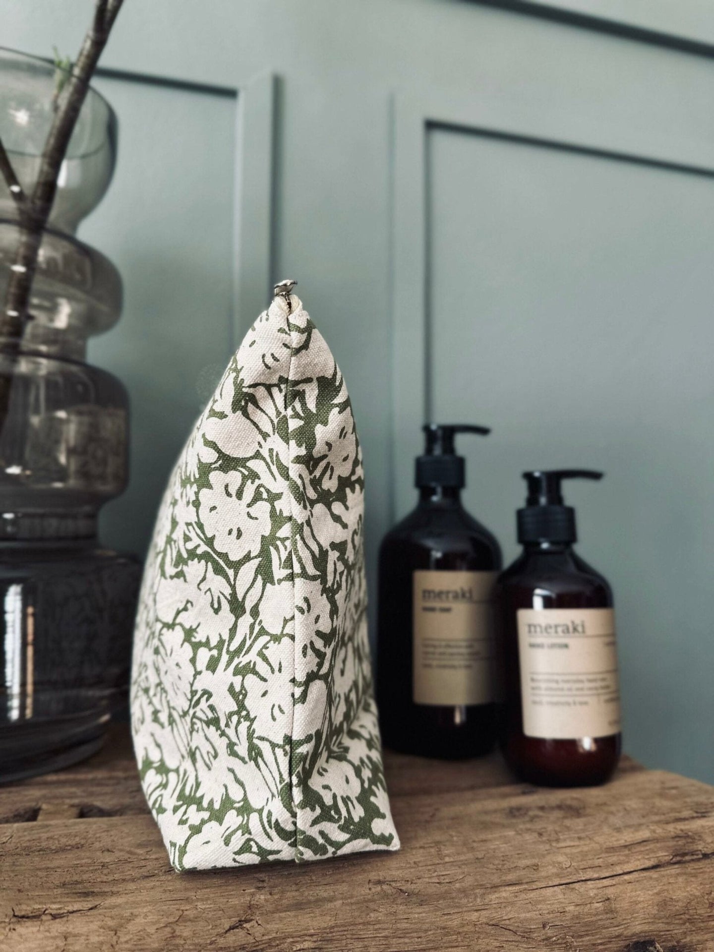 Toilettaske Nordic green - VIAMAJA.DK