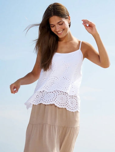 Top Maya – White - VIAMAJA.DK