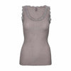 Topp med spets – Beige L/XL