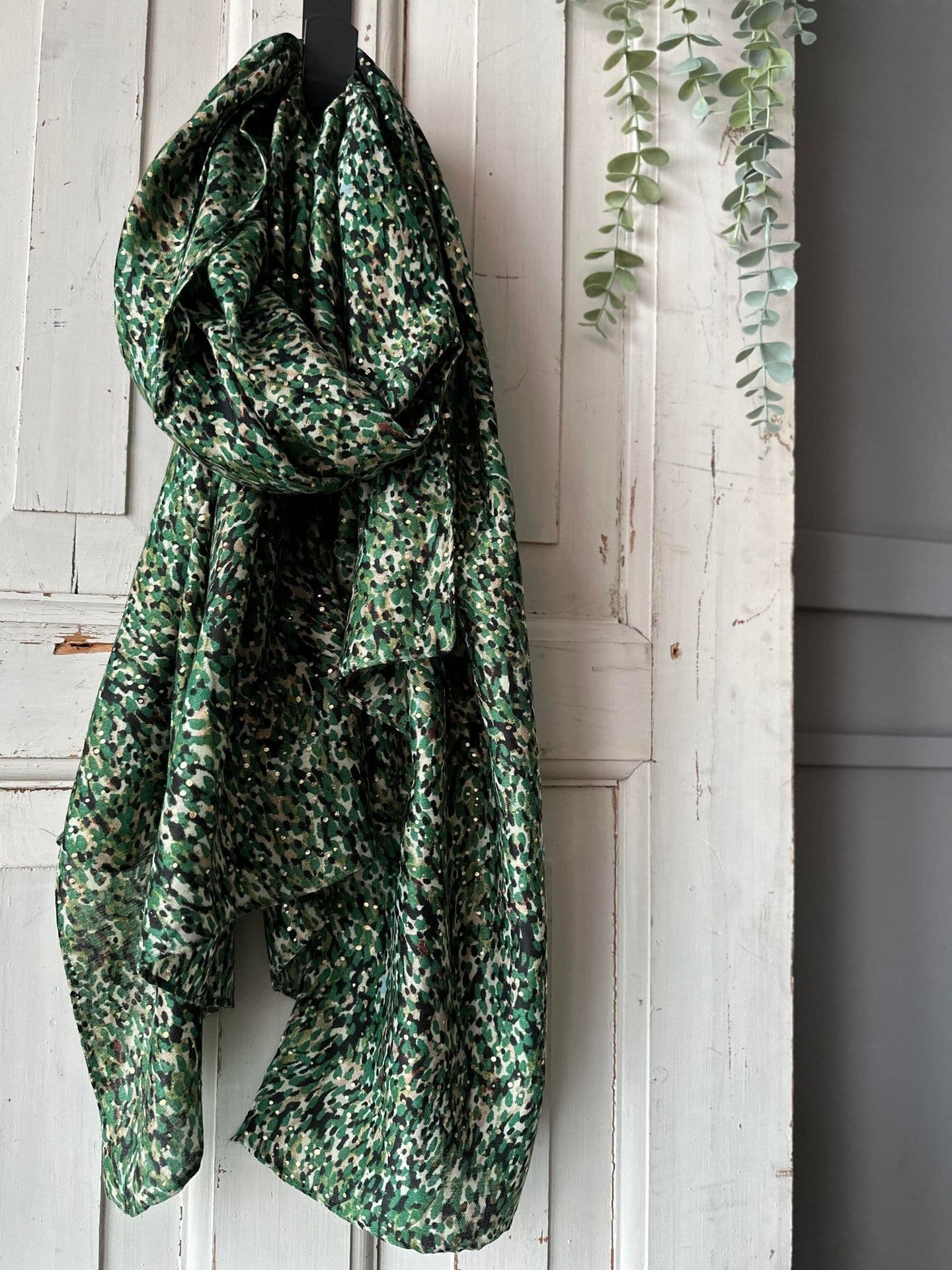 Tørklæde - Forest green - VIAMAJA.DK