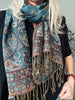 Halsduk Paisley – Petroleum