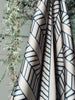 Sjal - Taupe Line 70x70