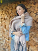 Halsduk – Luddig Beige Rose