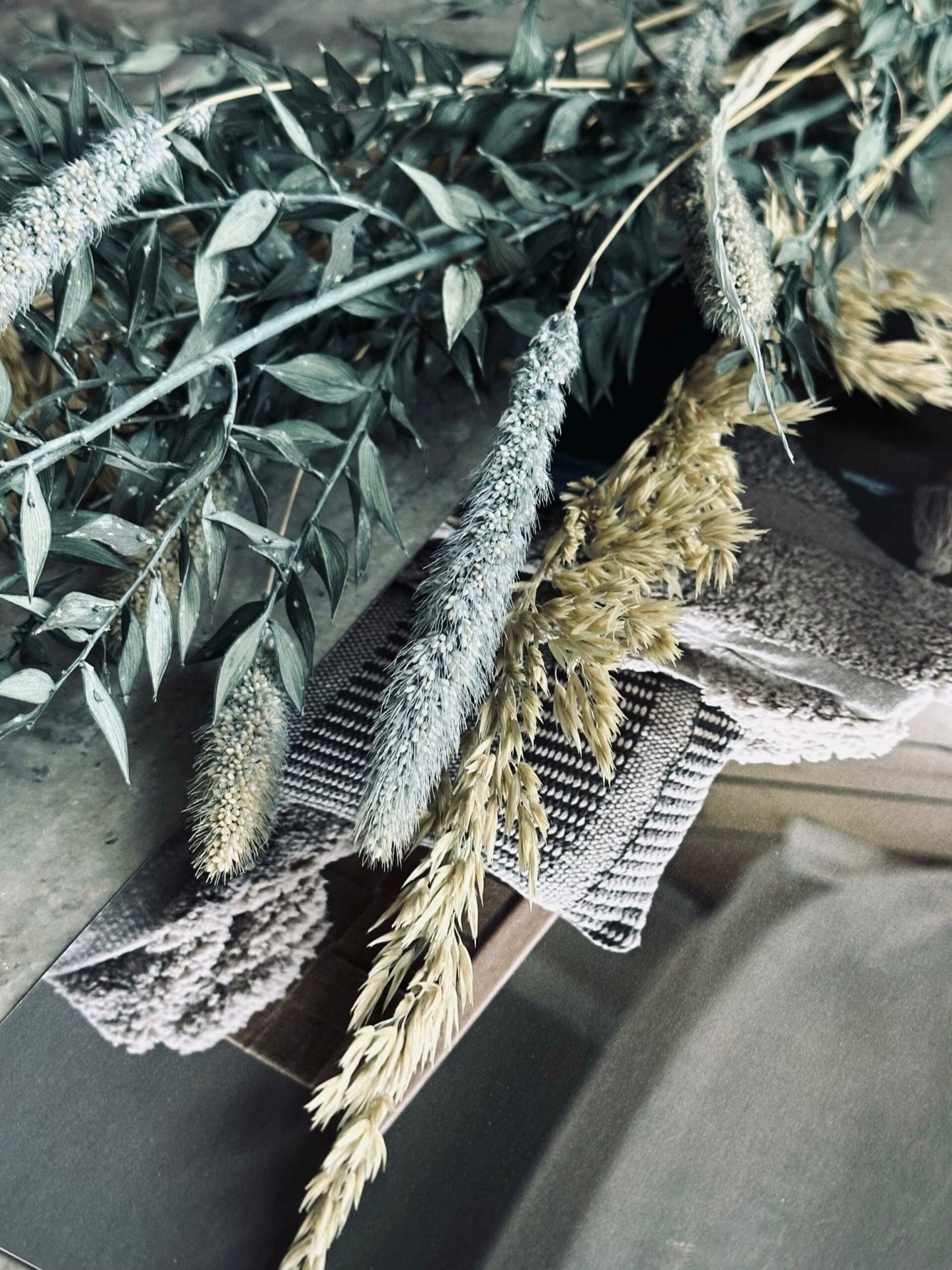 Tørret blomster – Blue mix - VIAMAJA.DK