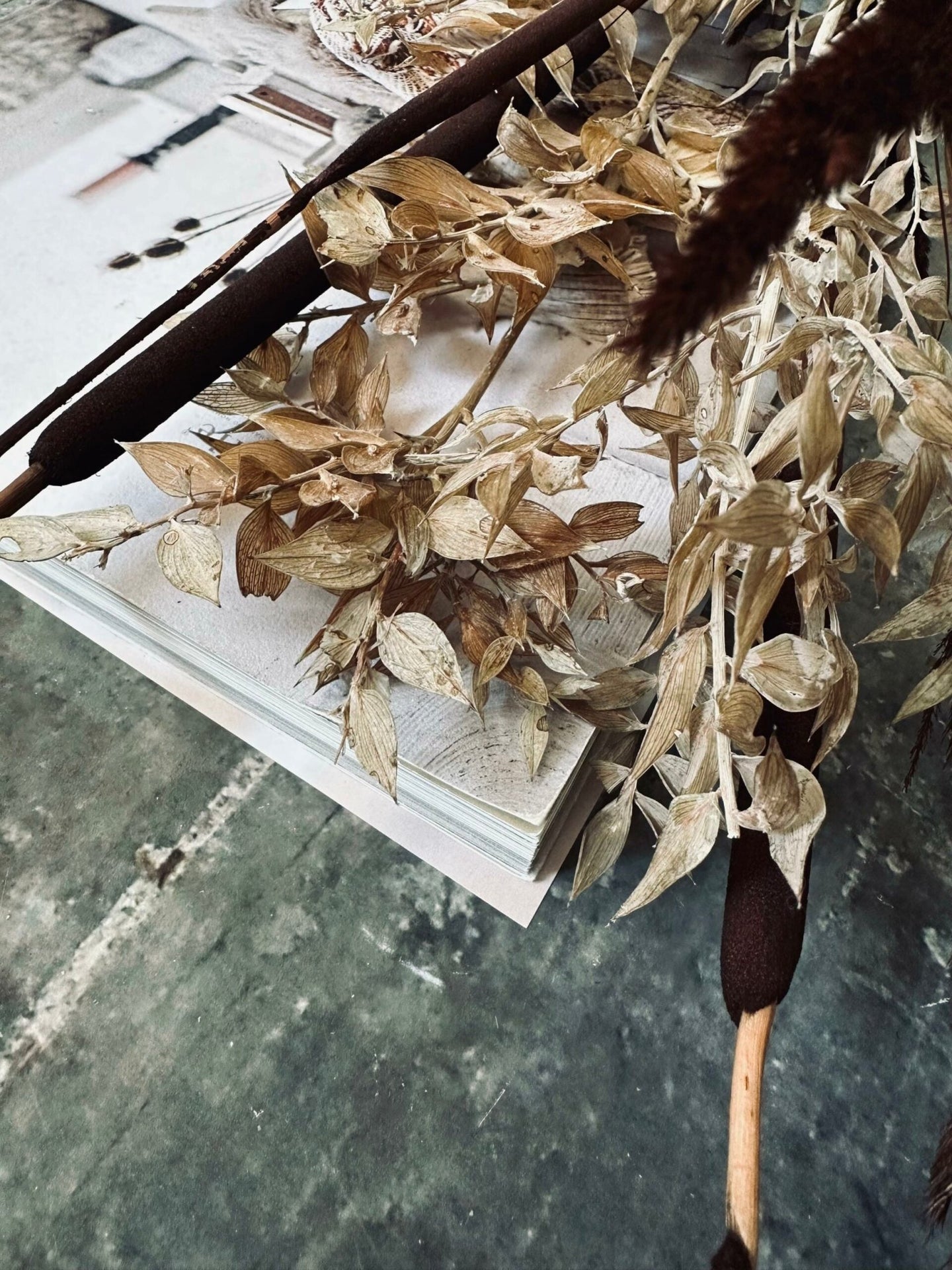 Tørret blomster – Brown mix - VIAMAJA.DK
