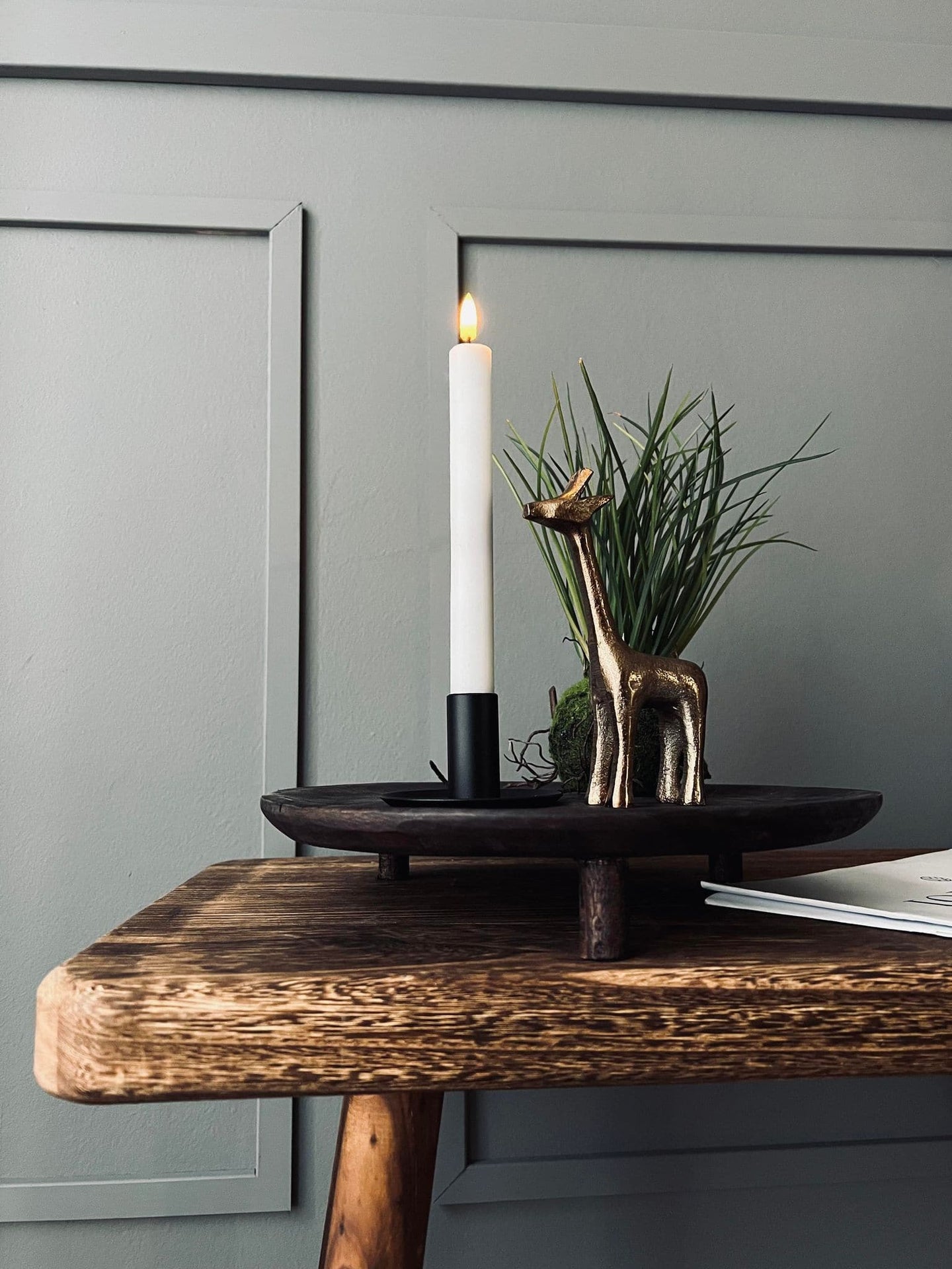 Træfad på små fødder - Ø 30cm - VIAMAJA.DK