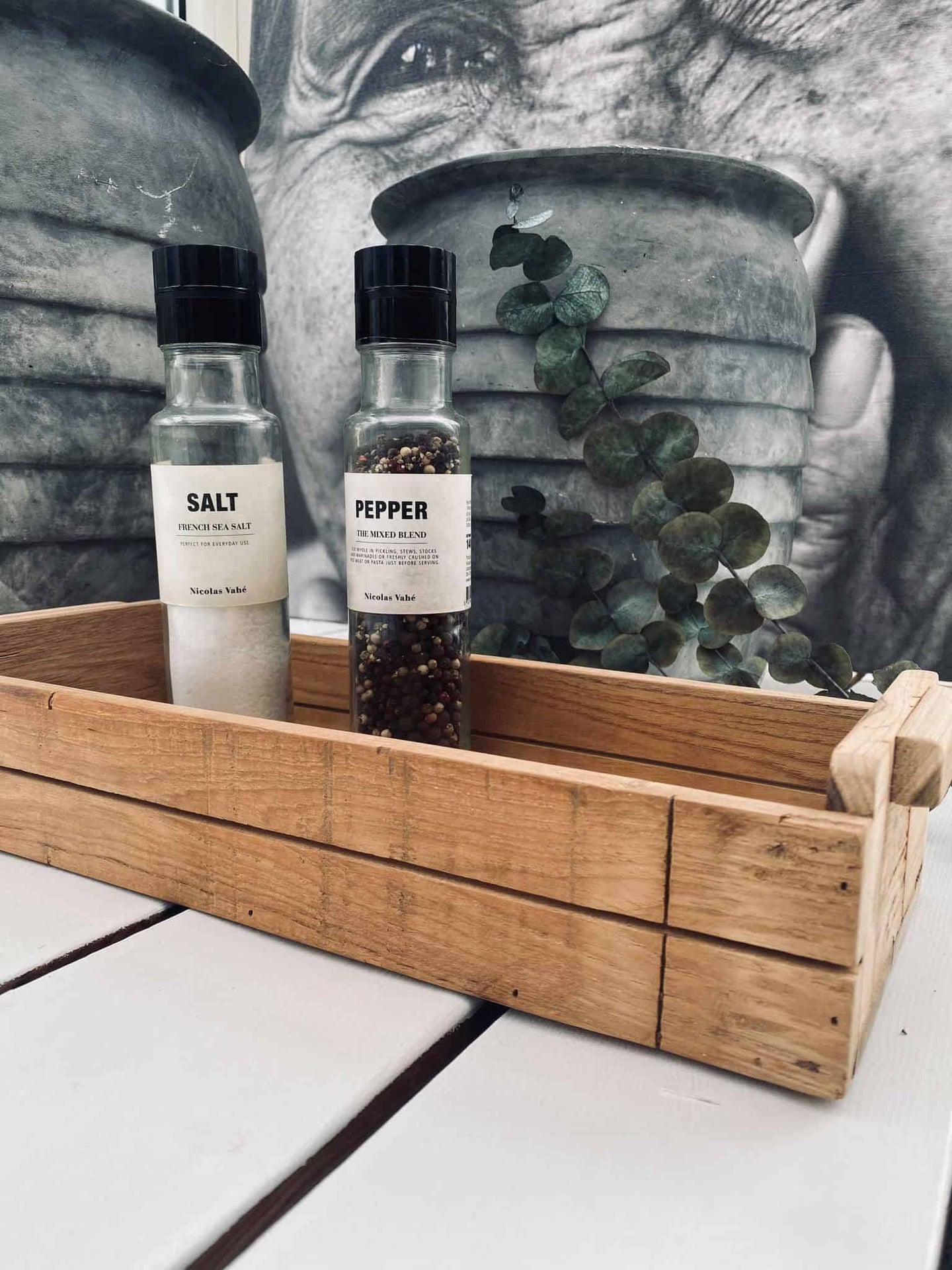 Trækasse - Genbrugstræ - VIAMAJA.DK