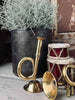 Trumpet dekor 14x5x7cm metall