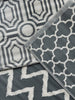 Utomhusmatta 90×180 cm – Grey mix
