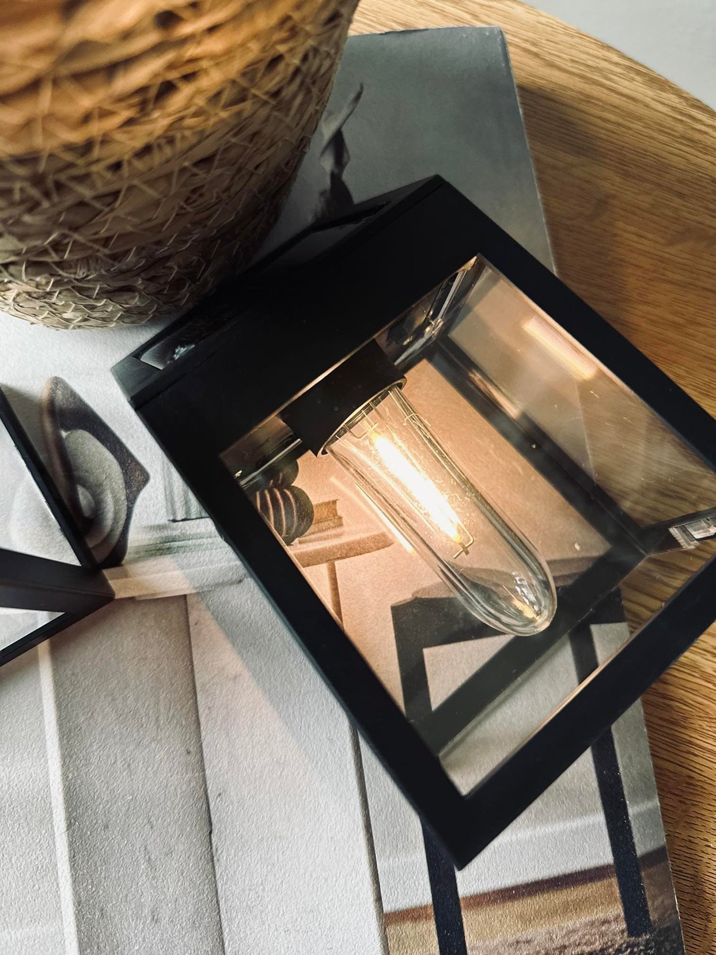 Væglampe med solceller , pakke med 2 stk - VIAMAJA.DK