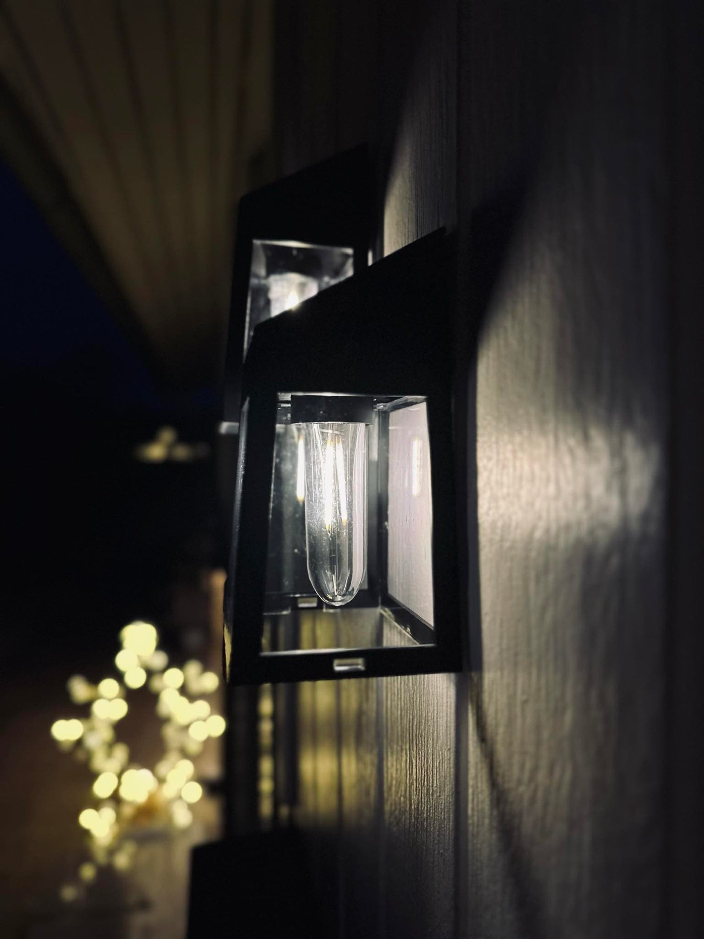 Væglampe med solceller , pakke med 2 stk - VIAMAJA.DK